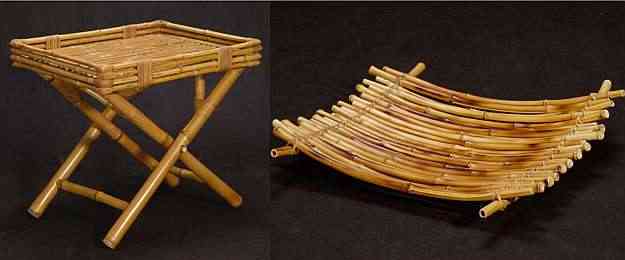 Peas desenvolvidas pelo mestre bambuzeiro Lcio Ventania  - Netun Lima/Divulgao