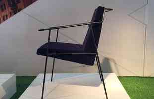 Cadeira Zina, design Zanini de Zanine, na mostra Be Brasil / Rio   Design