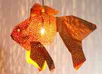Designers criam belas luminrias em papel inspiradas na vida aqutica