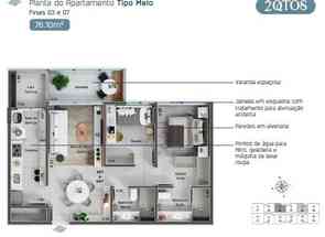 Apartamento, 2 Quartos, 1 Vaga, 1 Suite em Quadra 02, Sobradinho, Sobradinho, DF valor de R$ 582.937,00 no Lugar Certo