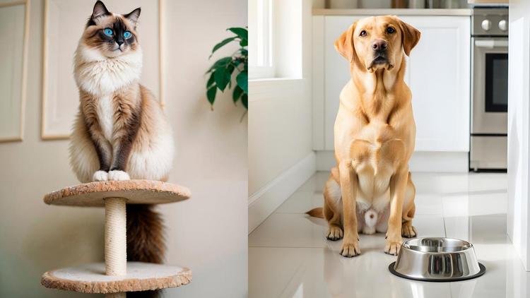 Com pequenos ajustes, apartamentos podem se tornar espaos confortveis para os animais - Divulgao Freepik