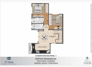 Cobertura, 2 Quartos, 3 Vagas, 1 Suite em Santa Terezinha, Belo Horizonte, MG valor de R$ 650.000,00 no Lugar Certo