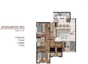 Apartamento, 3 Quartos, 2 Vagas, 1 Suite em Padre Eustáquio, Belo Horizonte, MG valor de R$ 744.598,00 no Lugar Certo