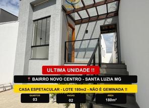 Casa, 3 Quartos, 2 Vagas, 1 Suite em Novo Centro, Santa Luzia, MG valor de R$ 614.000,00 no Lugar Certo