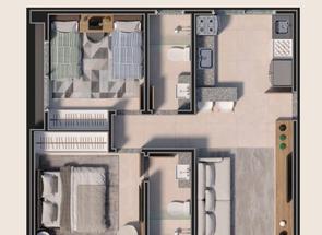 Apartamento, 2 Quartos, 1 Vaga, 1 Suite em Coqueiros, Belo Horizonte, MG valor de R$ 300.000,00 no Lugar Certo