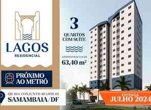 Apartamento, 3 Quartos, 1 Vaga, 1 Suite em Qr 104, Samambaia Sul, Samambaia, DF valor de R$ 378.298,00 no Lugar Certo
