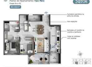 Apartamento, 2 Quartos, 2 Vagas, 1 Suite em Quadra 02, Sobradinho, Sobradinho, DF valor de R$ 649.900,00 no Lugar Certo