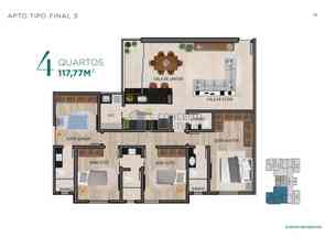 Apartamento, 4 Quartos, 2 Vagas, 4 Suites em Palmares, Belo Horizonte, MG valor de R$ 970.000,00 no Lugar Certo