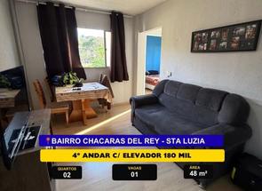 Apartamento, 2 Quartos, 2 Vagas em Pousada Del Rey (são Benedito), Santa Luzia, MG valor de R$ 180.000,00 no Lugar Certo