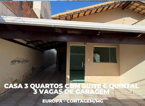 Casa, 3 Quartos, 3 Vagas, 1 Suite em Europa, Contagem, MG valor de R$ 615.000,00 no Lugar Certo