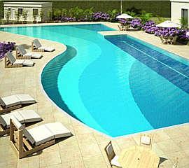 Projeto da MRV no Camargos ter piscina com formato diferente do tradicional retngulo - MRV/Divulgao