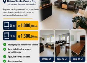 Sala para alugar em Santa Cruz, Belo Horizonte, MG valor de R$ 1.000,00 no Lugar Certo