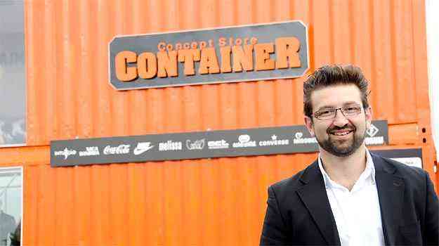 Andr Krai, diretor da Container, preferiu alugar terrenos para no perder a vantagem de estar mais prximo do consumidor - Edson Pelence/Divulgao