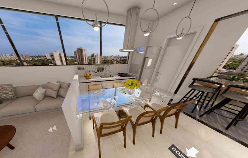 Apartamento com 2 quartos à venda no bairro Carmo, 107m²
