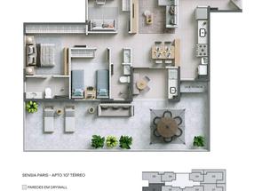 Apartamento, 3 Quartos, 2 Vagas, 1 Suite em Estoril, Belo Horizonte, MG valor de R$ 925.990,00 no Lugar Certo