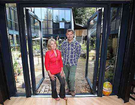 Robert e Ann investiram no improvvel para criar um casa criativa e luxuosa - Reproduo/Mail Online