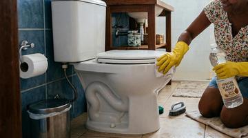 Vinagre na base do vaso sanit�rio: veja o que acontece ao usar
