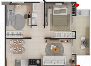 Apartamento, 2 Quartos, 1 Vaga em Sgcv Lote 10 (st Garagens e Conces de Veículos), Park Sul, Brasília/Plano Piloto, DF valor de R$ 699.000,00 no Lugar Certo