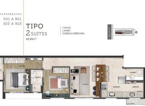 Apartamento, 2 Quartos, 2 Vagas, 2 Suites em Santo Agostinho, Belo Horizonte, MG valor de R$ 1.065.635,00 no Lugar Certo